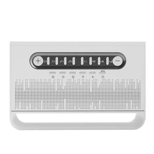 White Noise Bluetooth Speaker mit Flammenlicht