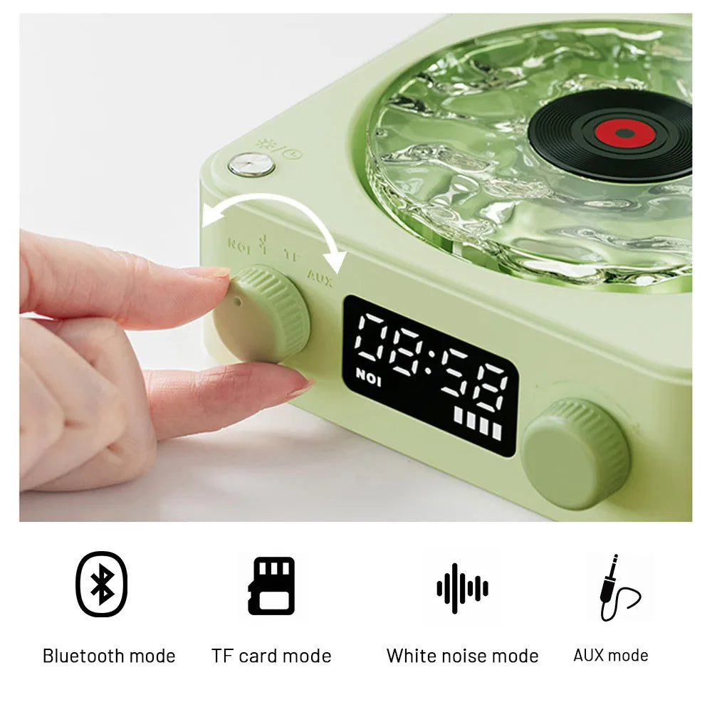 NNEDSZ White, KW03 Bluetooth Sleep Sound Machine - Retro Design with 1500mAh Battery-2