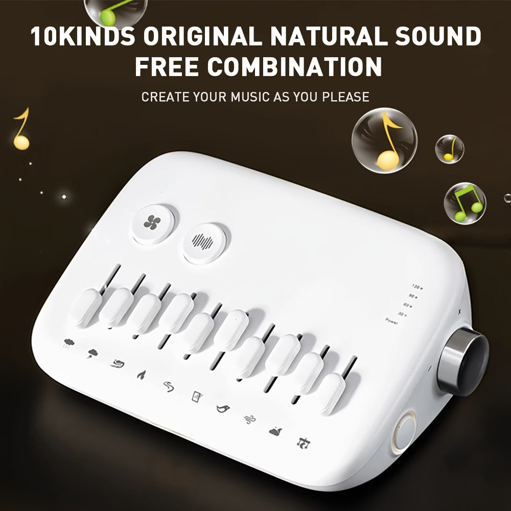 Noise Sleep Sound Machine with Nature Sounds-3