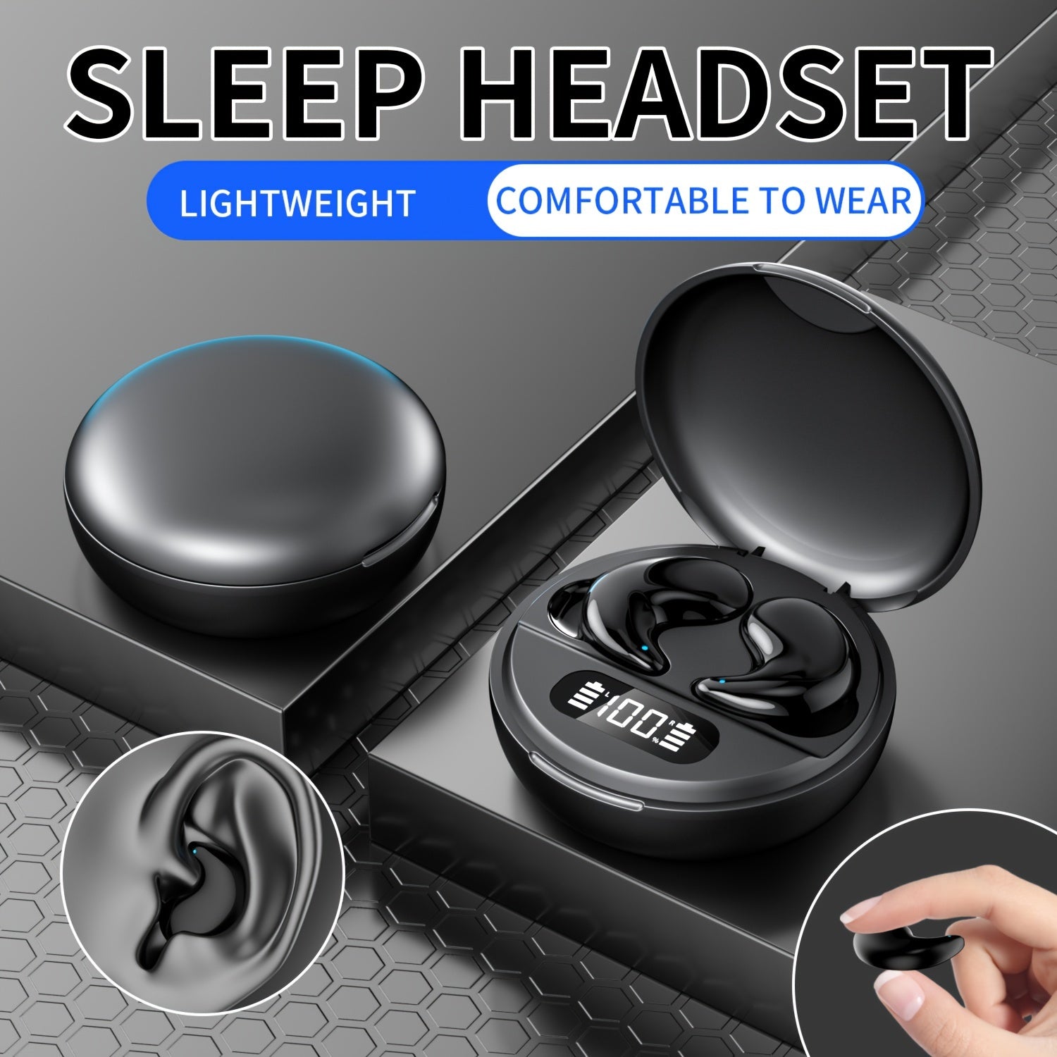 Ultra-Slim Sleep Earbuds