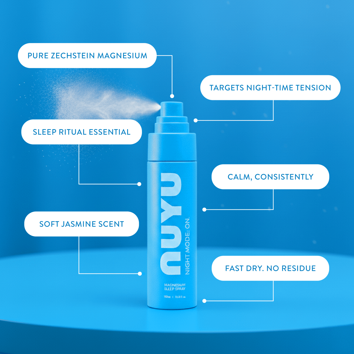 NUYU Sleep Magnesium Spray
